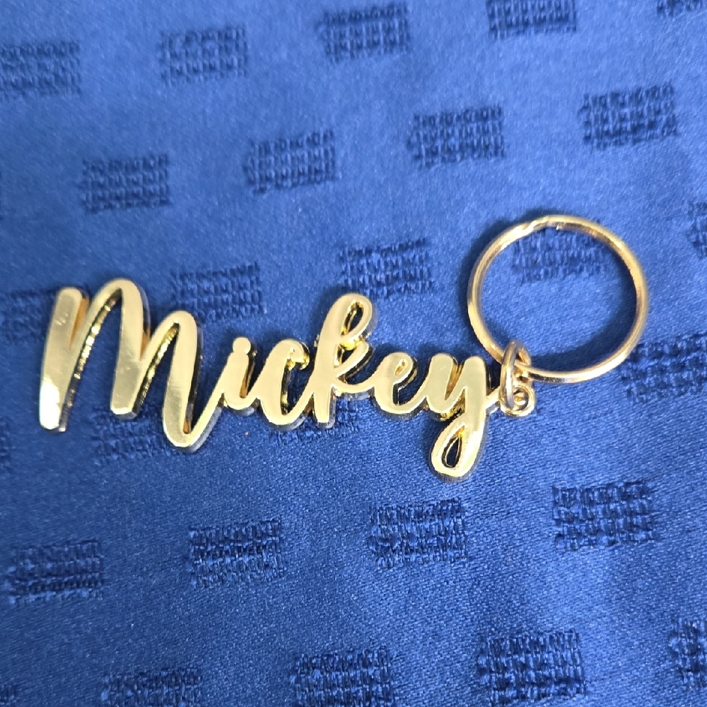 Gold Mickey Key Holder